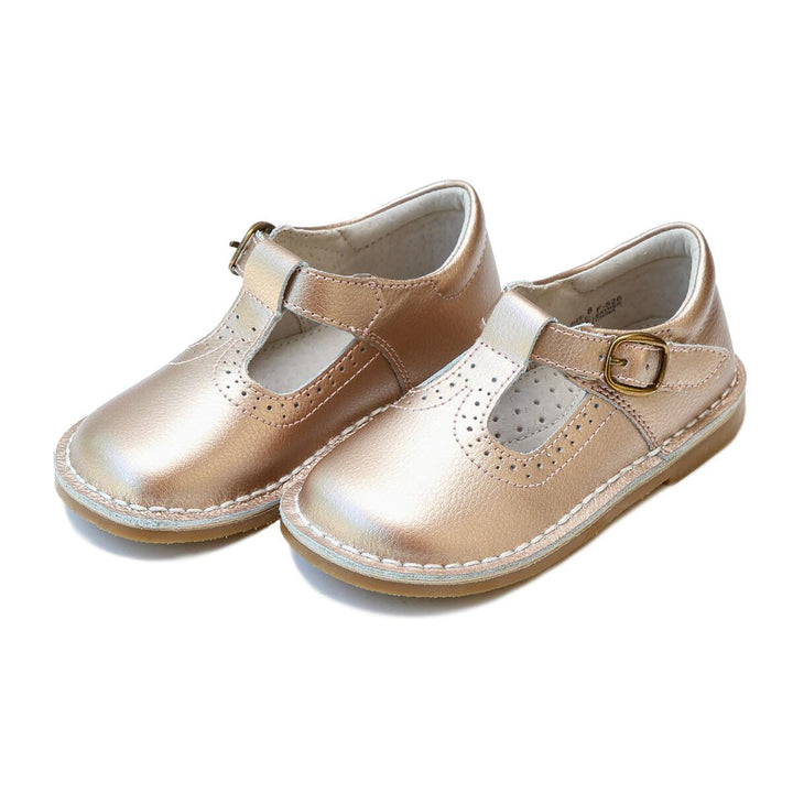 Frances T-Strap Perforated Mary Jane- ETA Mid August