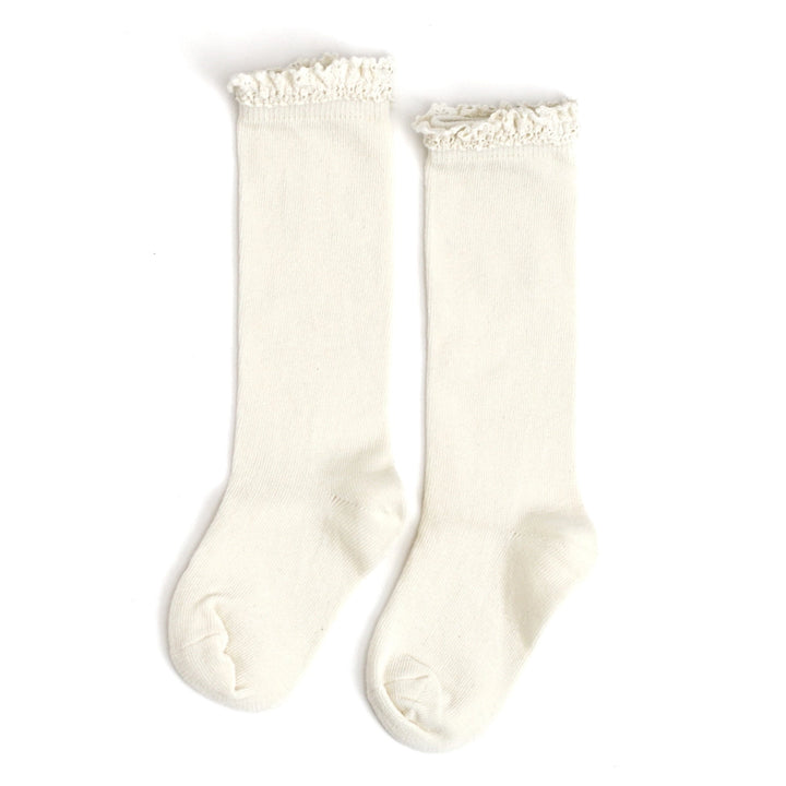 Lace Top Knee High Socks Pre-Order- ETA end of August