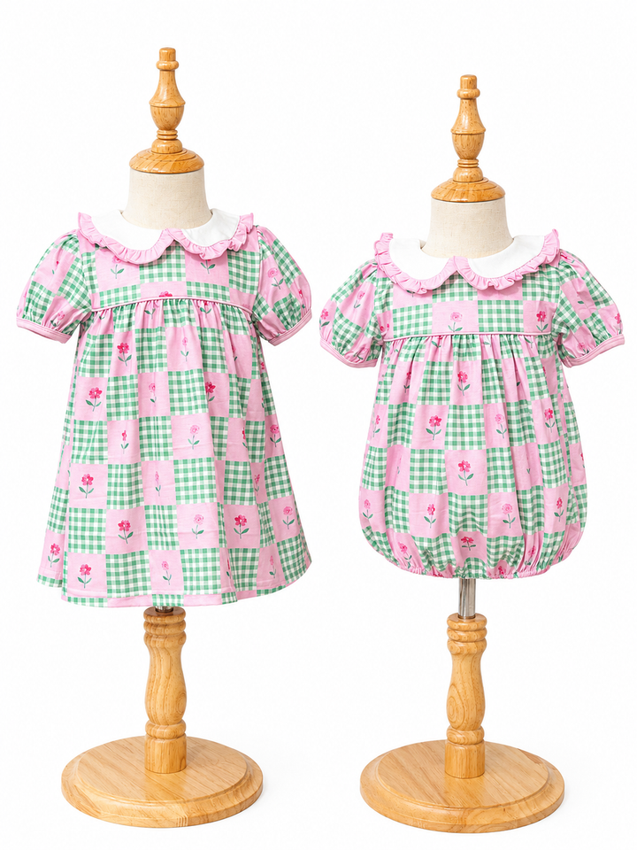Gingham Florals Girl Collection