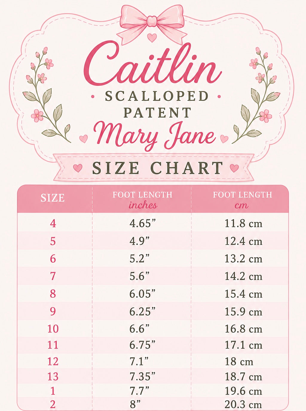 Caitlin Scalloped Patent Mary Jane- ETA Mid August