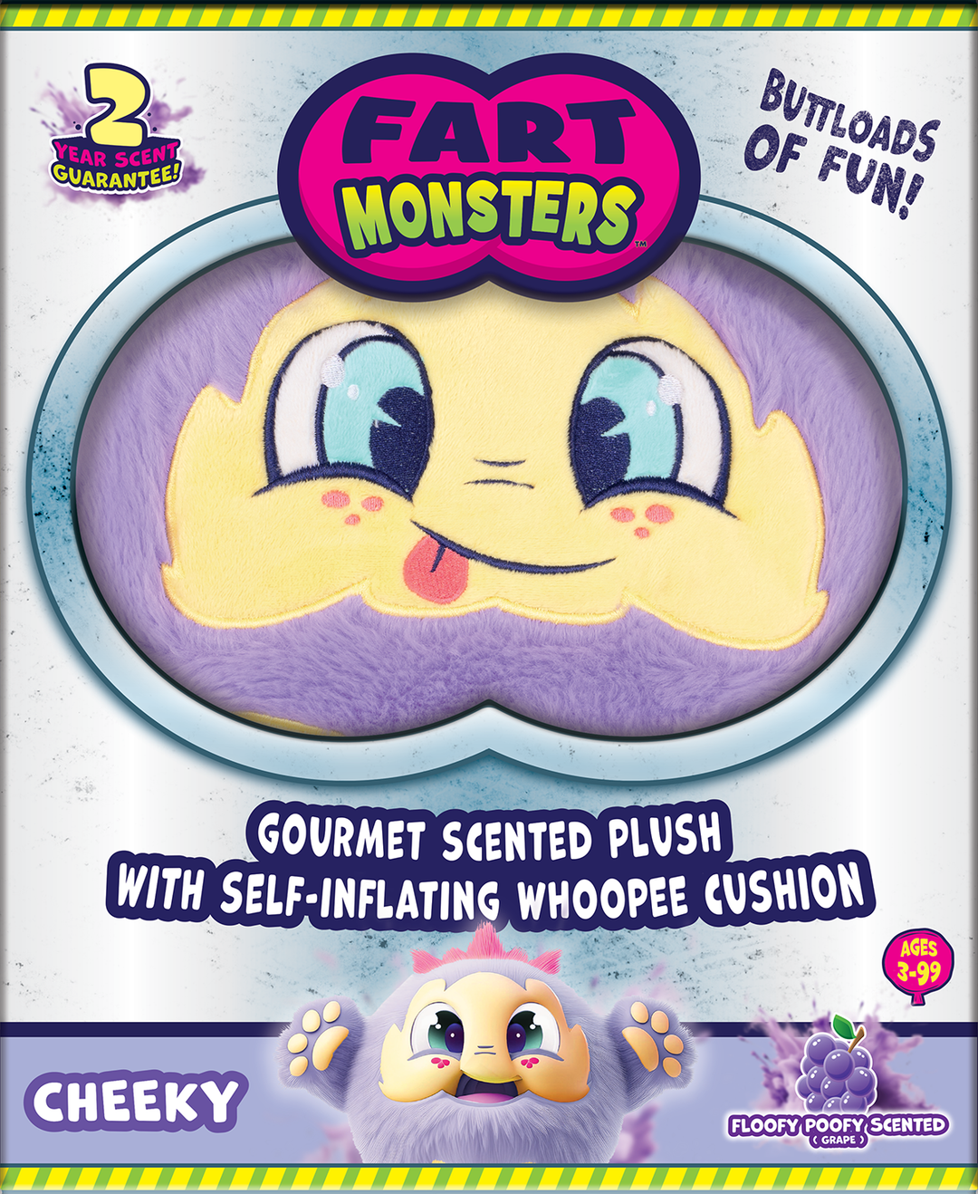 FART MONSTERS GOURMET SCENT PLUSH BUDDY
