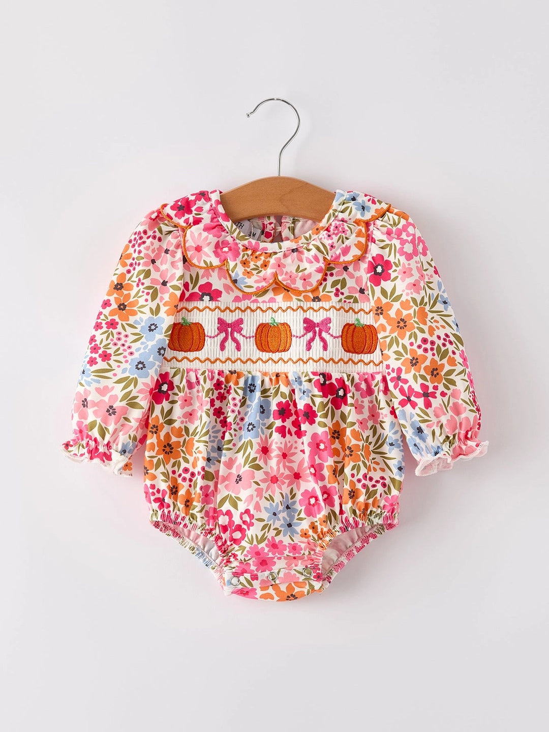 Viral Floral Pumpkins Girl Bubble- ETA JULY