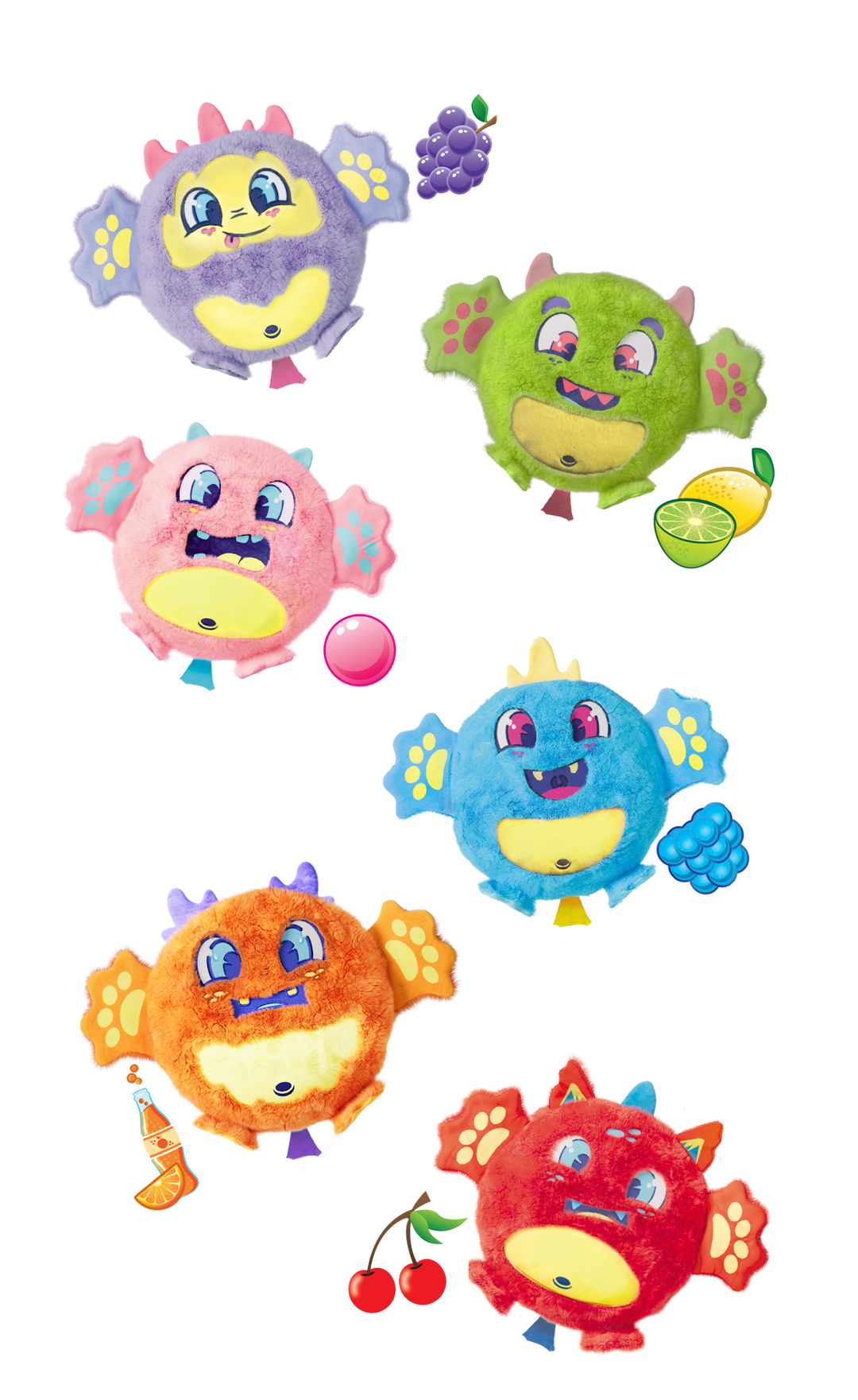 FART MONSTERS GOURMET SCENT PLUSH BUDDY