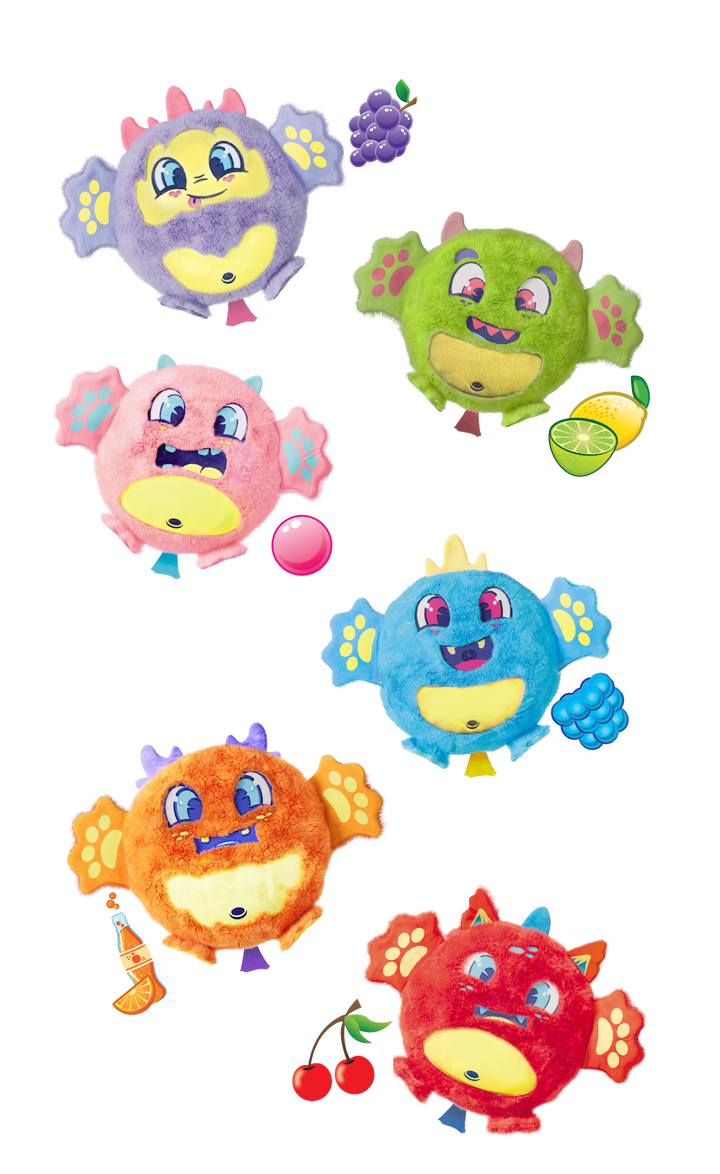FART MONSTERS GOURMET SCENT PLUSH BUDDY