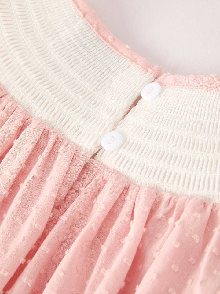 Rylee Faith Designs - Fall Thanksgiving& Halloween Chicken Pumpkin Smock Embroidery Baby Girl Dress: 3