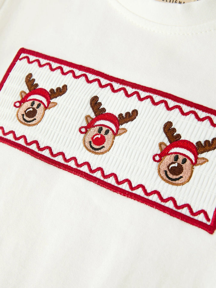 Boys Christmas Reindeer T-Shirt & Pants Set - ETA November