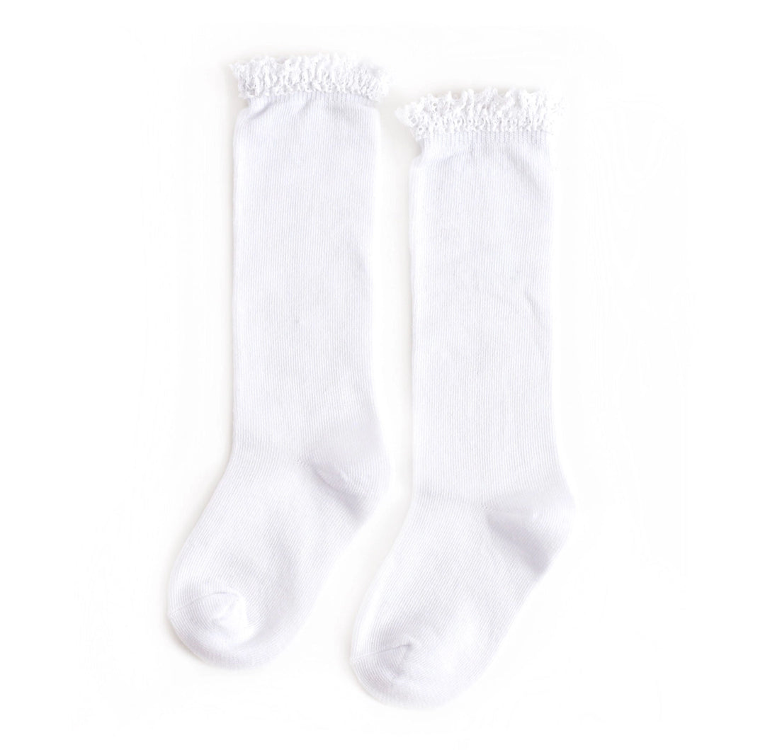 Lace Top Knee High Socks Pre-Order- ETA end of August