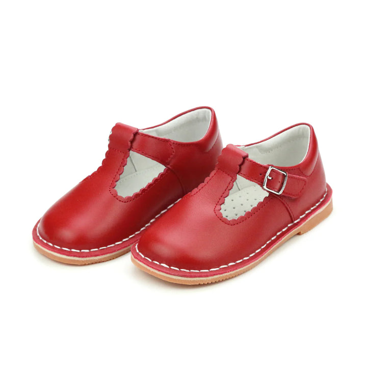 Selina Scalloped T-Strap Mary Jane- ETA Mid August