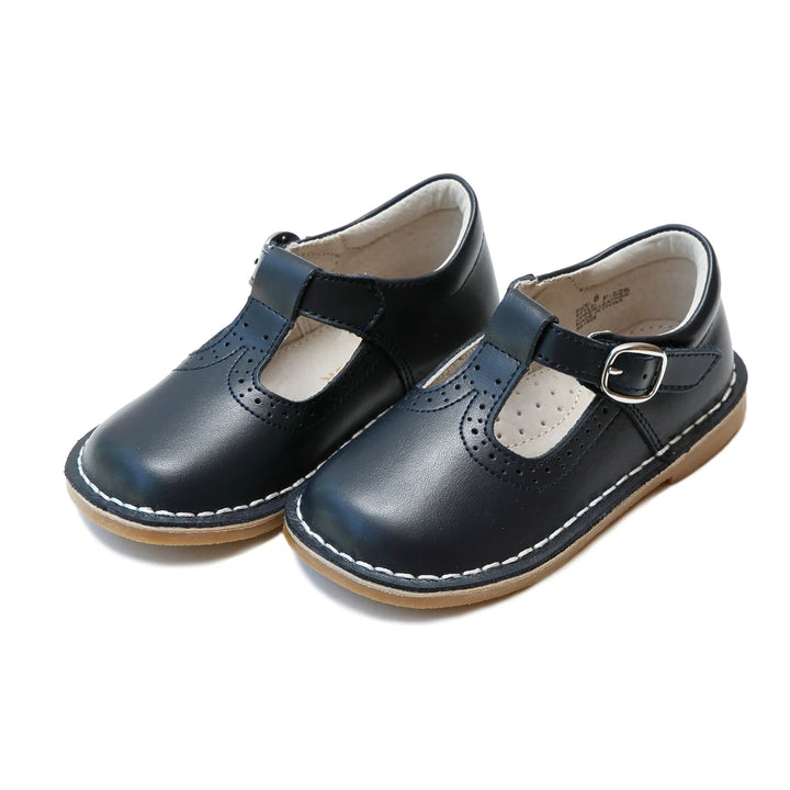 Frances T-Strap Perforated Mary Jane- ETA Mid August