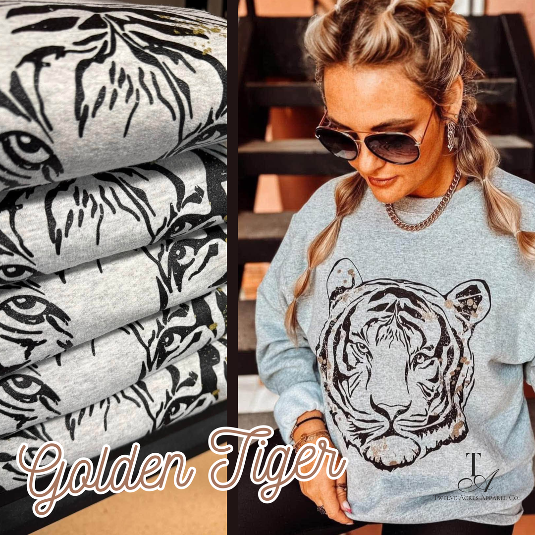 Golden Tiger Sweatshirt- ETA Sept.