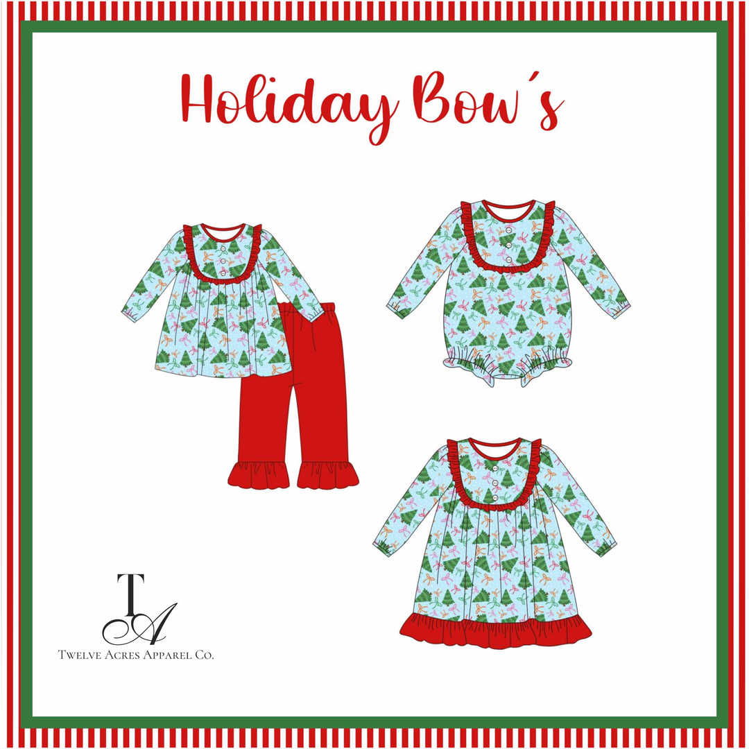 Holiday Bows PO- ETA Sept.