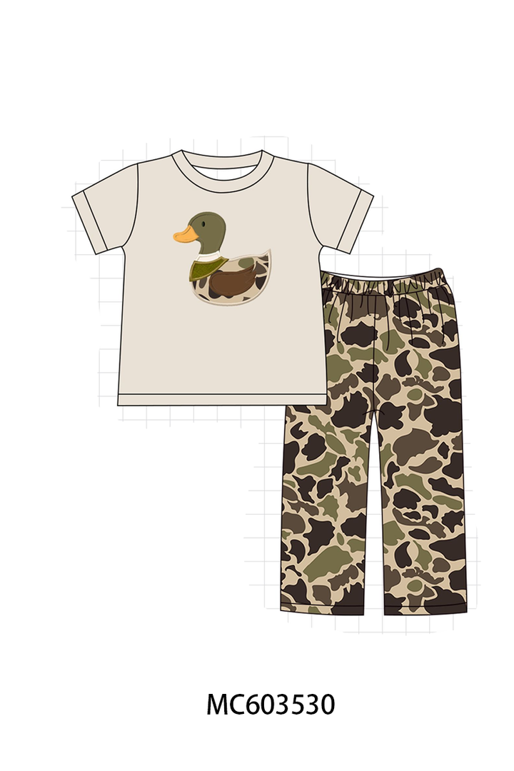 PO85 Camouflage duck applique collection- ETA Sept