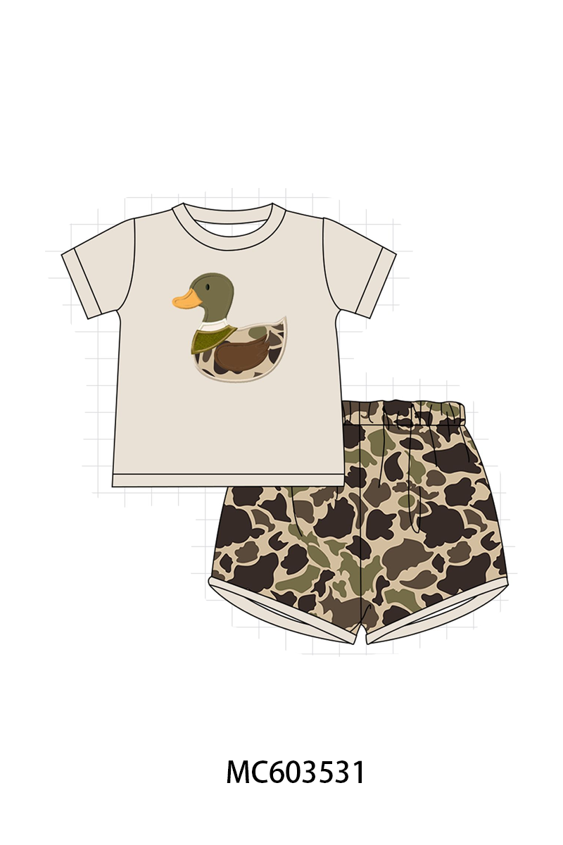 PO85 Camouflage duck applique collection- ETA Sept