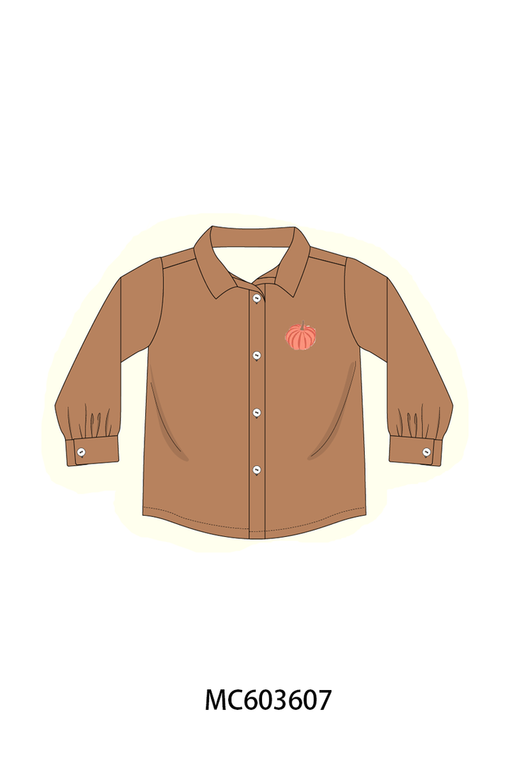 PO85 Brown pumpkin smocked lace collection- ETA Sept