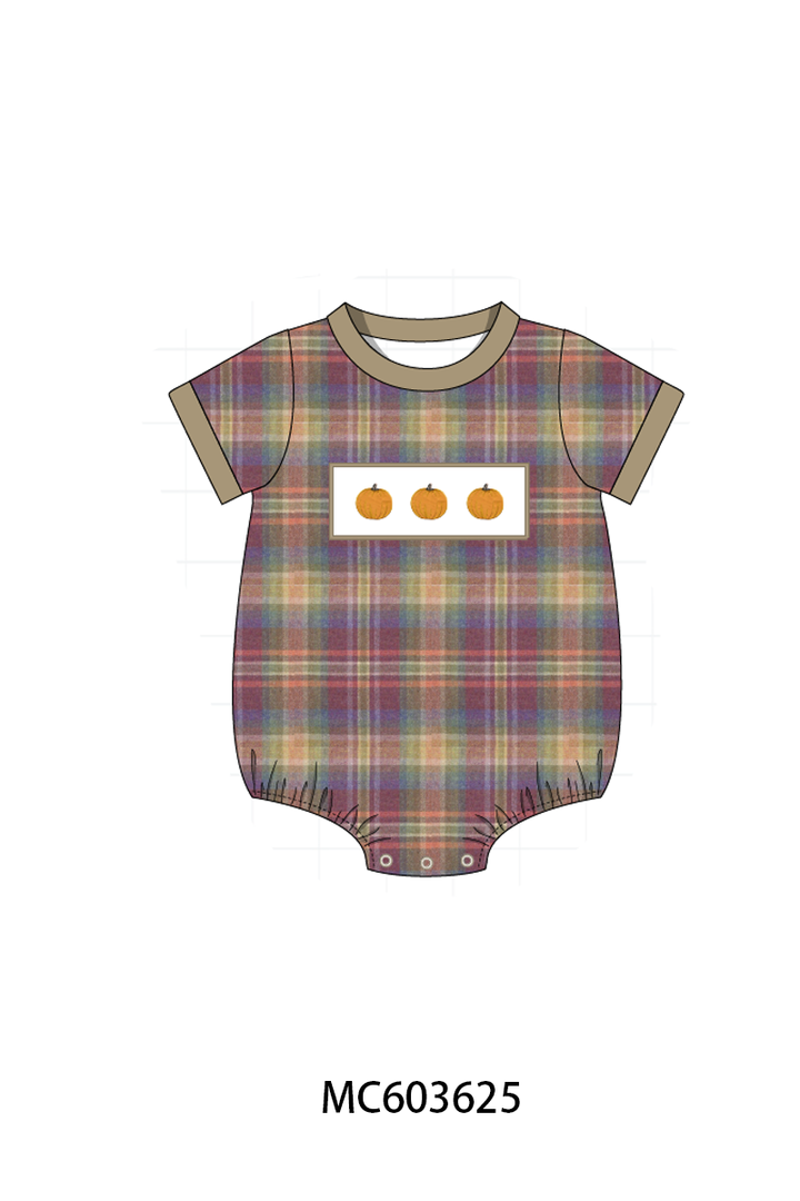 PO85 Camel pumpkin embroidery ruffle collection- ETA Sept