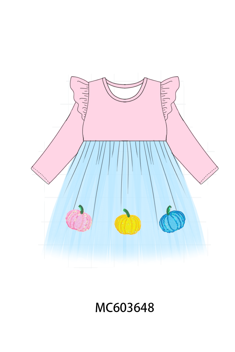 PO84Pink pumpkin sequin collection- ETA Sept