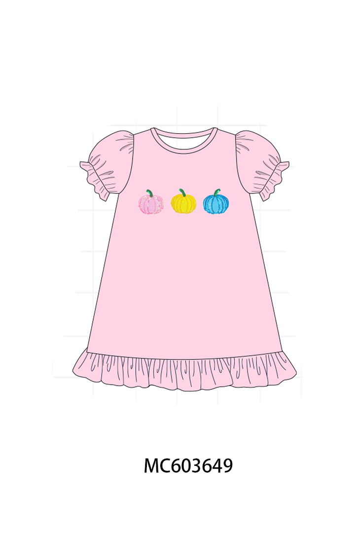 PO84Pink pumpkin sequin collection- ETA Sept