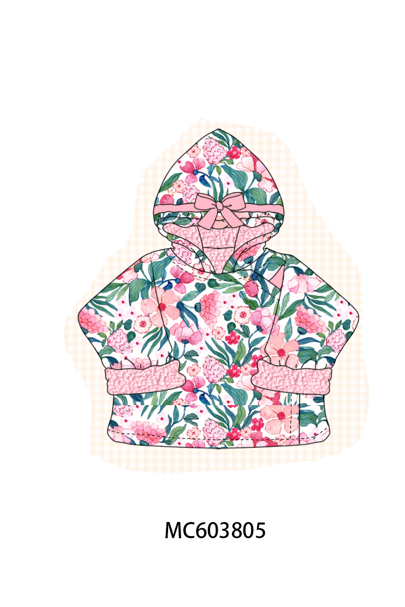 PO85 Fleece floral print jacket collection- ETA Sept