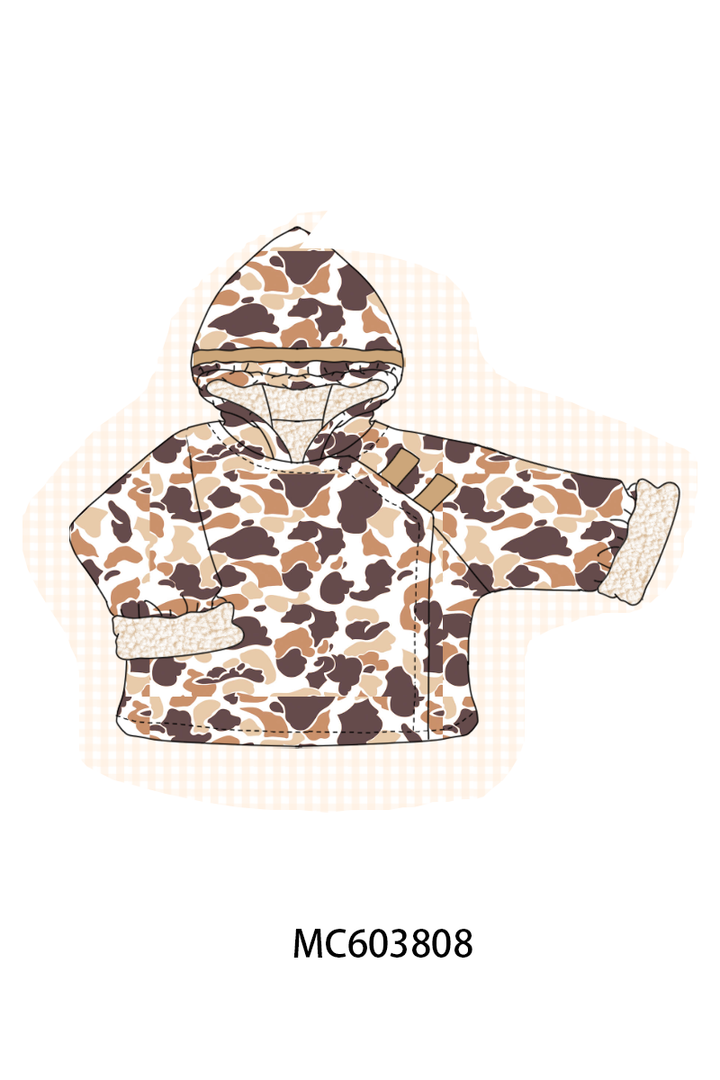 PO85 Fleece floral print jacket collection- ETA Sept