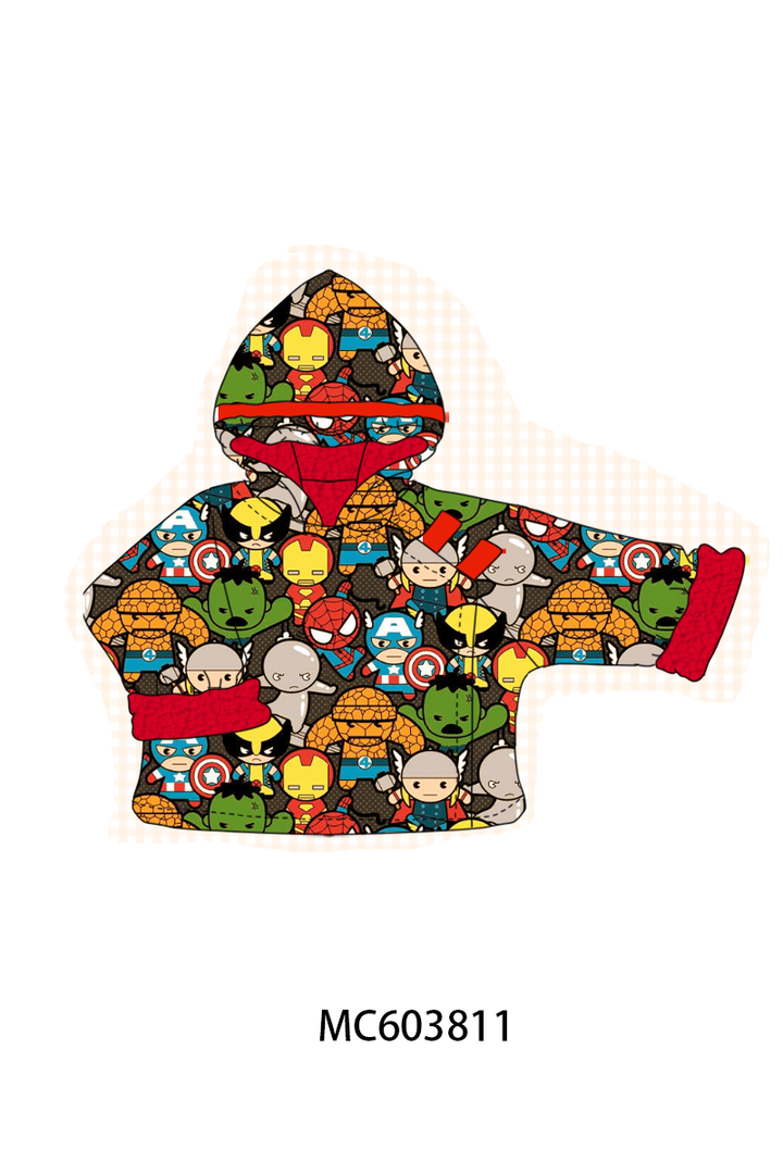 PO85 Fleece floral print jacket collection- ETA Sept