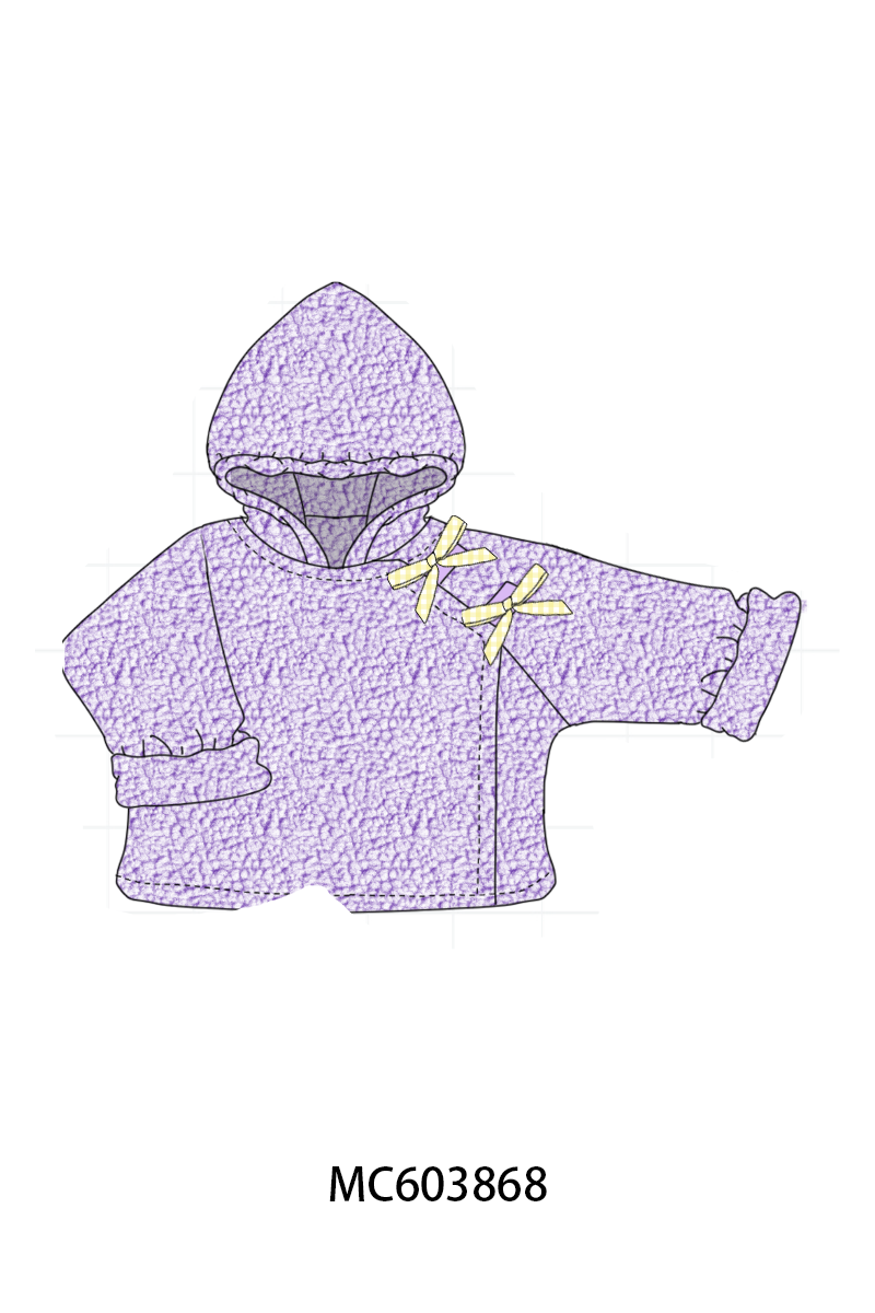 PO85 Fleece bow coat collection- ETA Sept