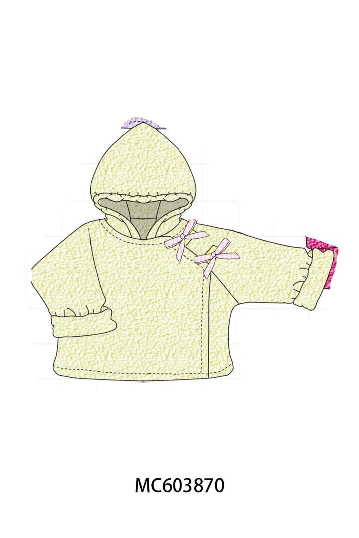 PO85 Fleece bow coat collection- ETA Sept