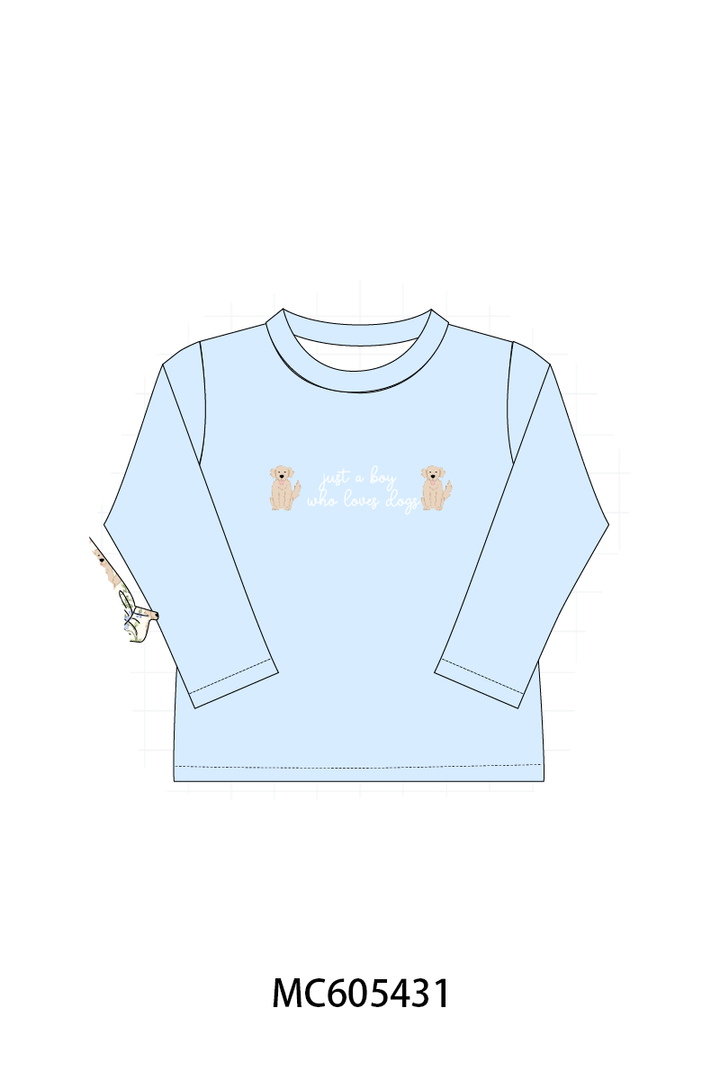 PO93 Pink&blue puppy embroidery collection- ETA December