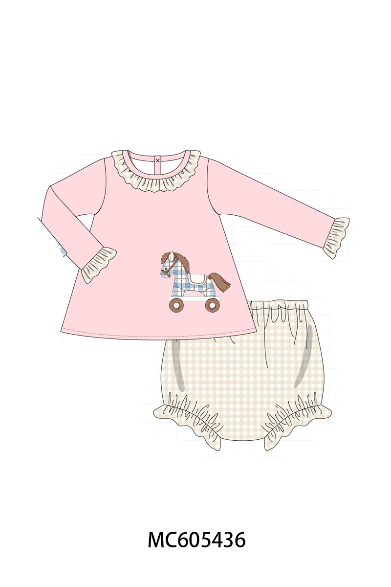PO93 Pink&blue my little pony embroidery collection- ETA December