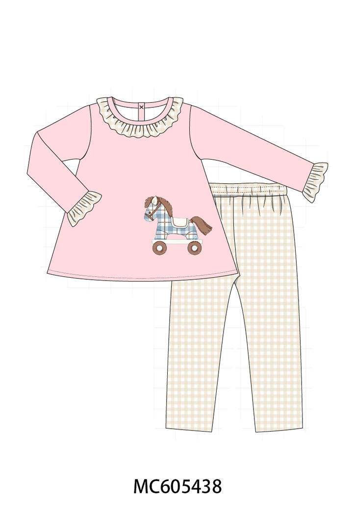 PO93 Pink&blue my little pony embroidery collection- ETA December