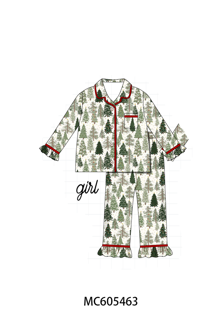 PO93 Christmas tree family pajama collection- ETA December
