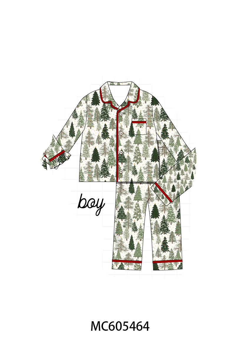 PO93 Christmas tree family pajama collection- ETA December