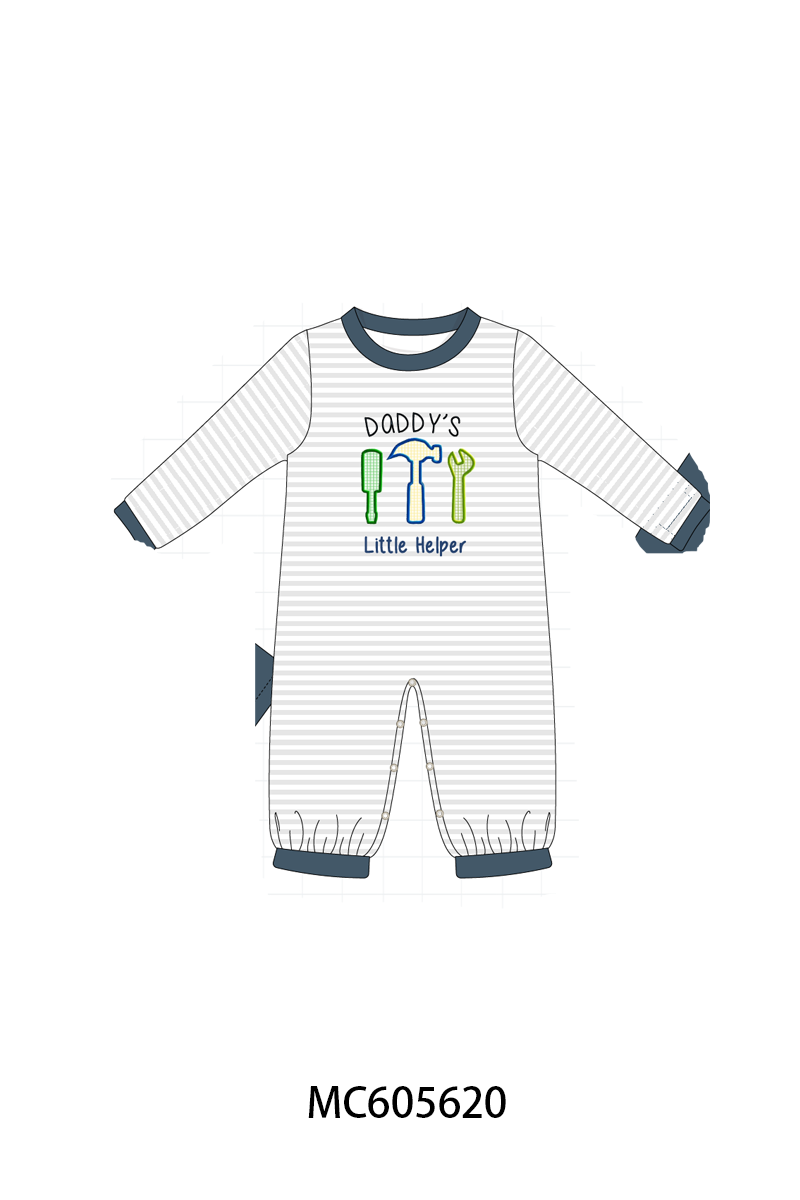 PO93 Navy tools embroidery collection- ETA December