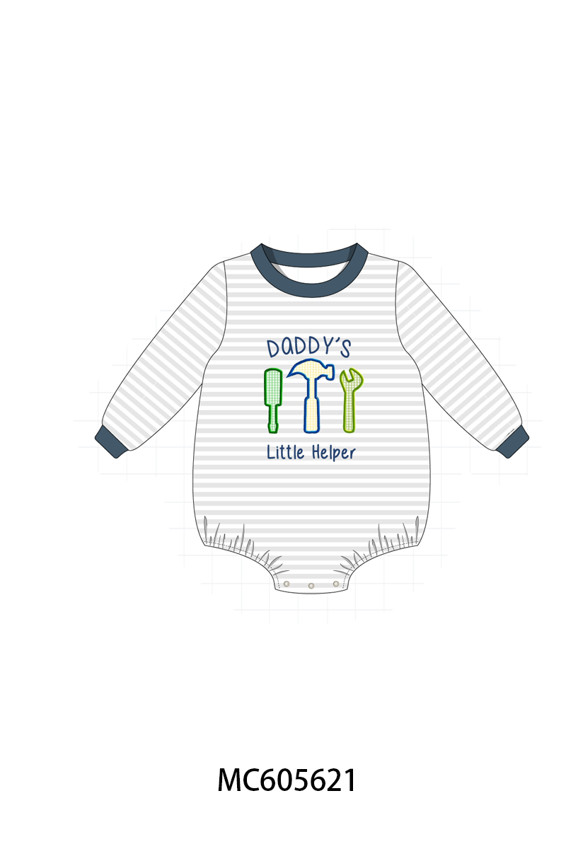 PO93 Navy tools embroidery collection- ETA December