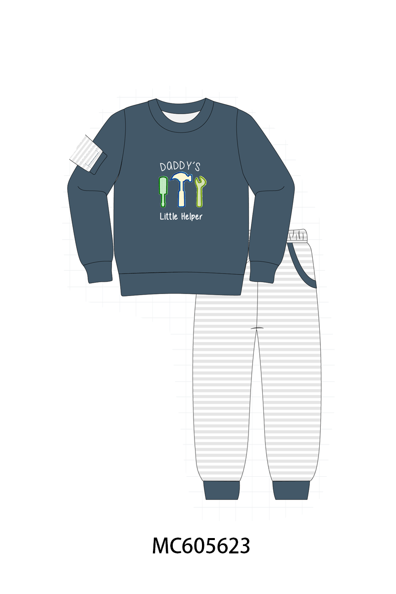 PO93 Navy tools embroidery collection- ETA December