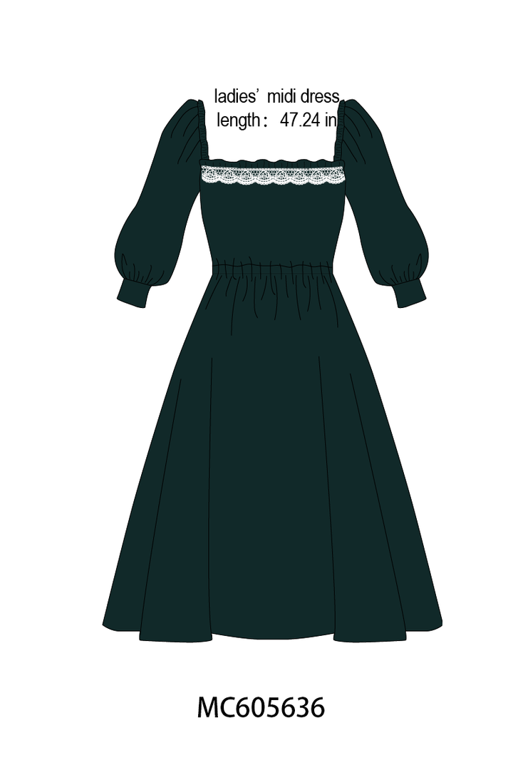 PO93 Forest velvet bow smocked ruffle collection- ETA December