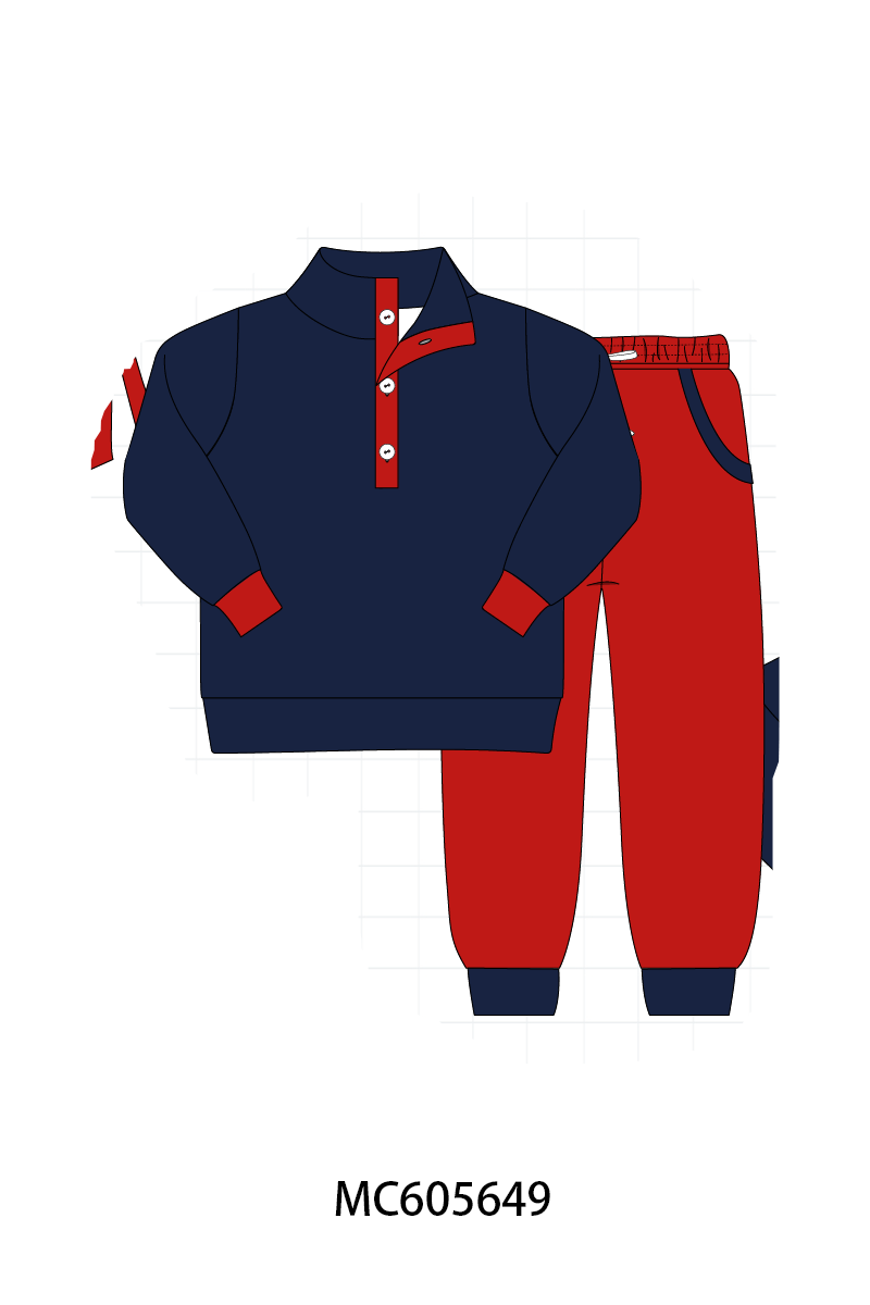 PO93 Navy holly embroidery collection- ETA December