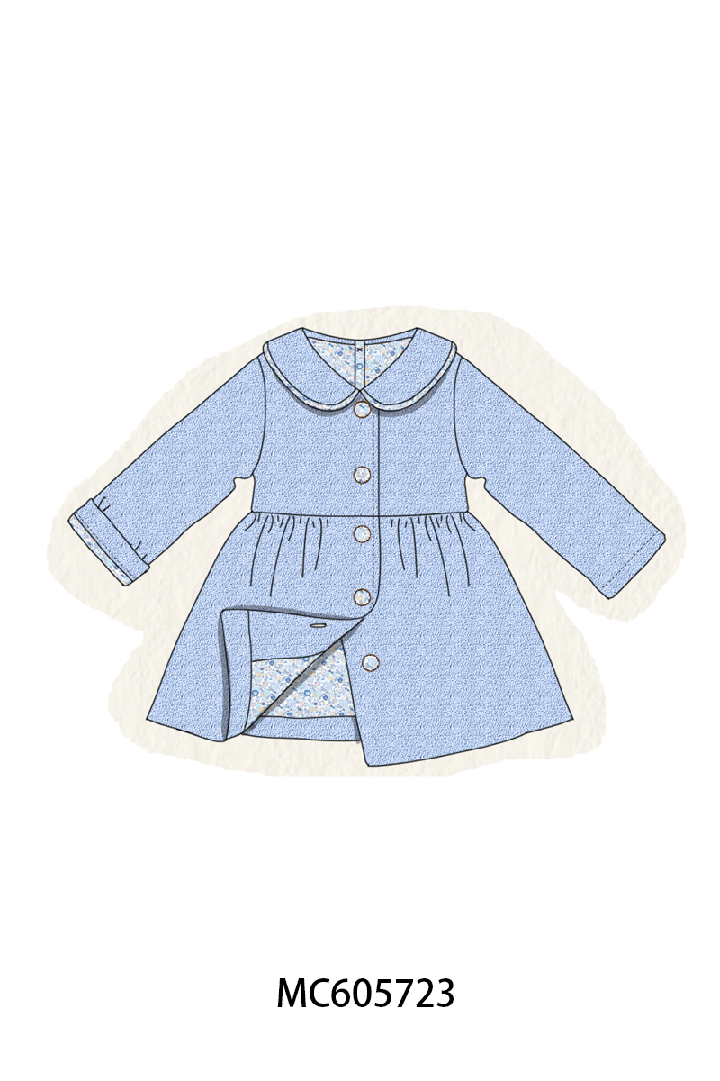 PO93 Multicolored fleece girl coat collection- ETA December