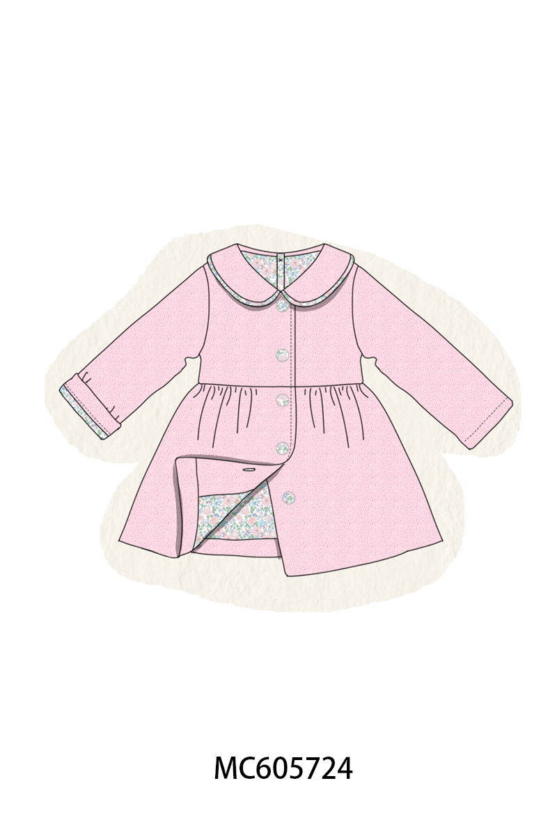 PO93 Multicolored fleece girl coat collection- ETA December