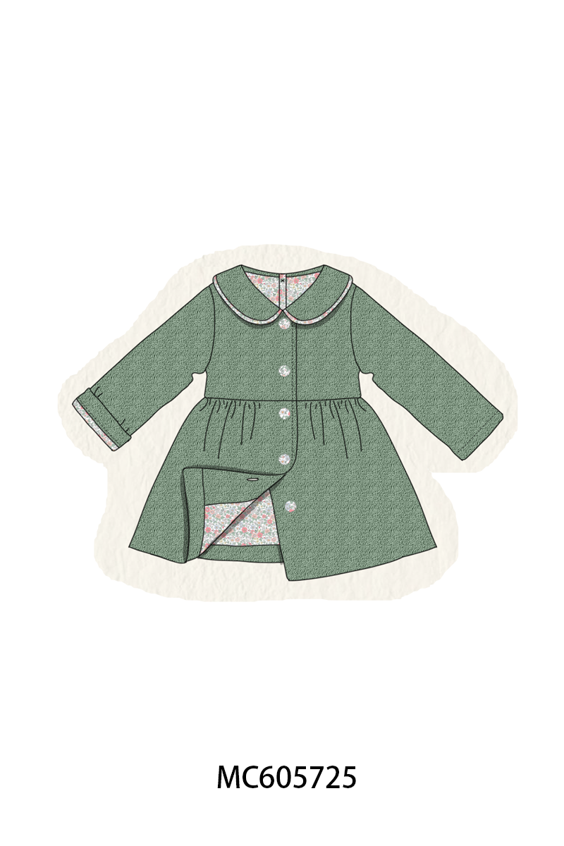 PO93 Multicolored fleece girl coat collection- ETA December