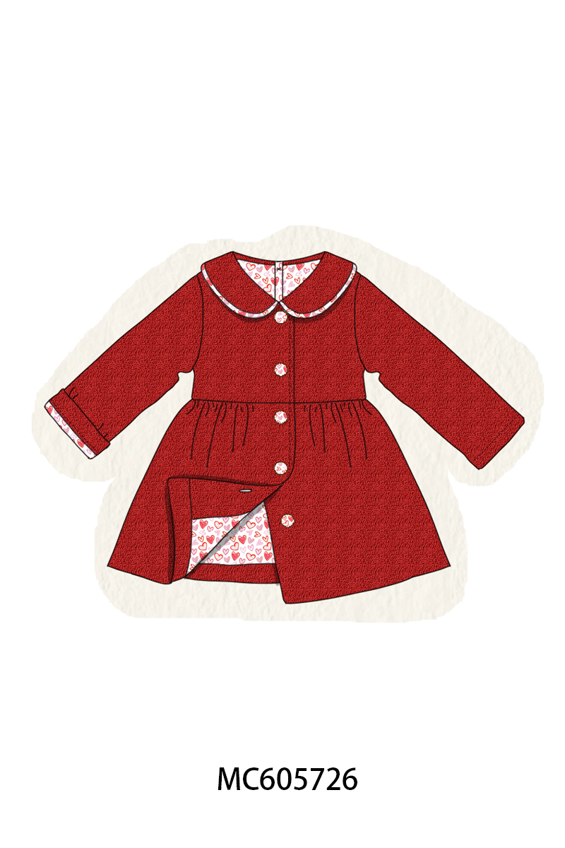 PO93 Multicolored fleece girl coat collection- ETA December