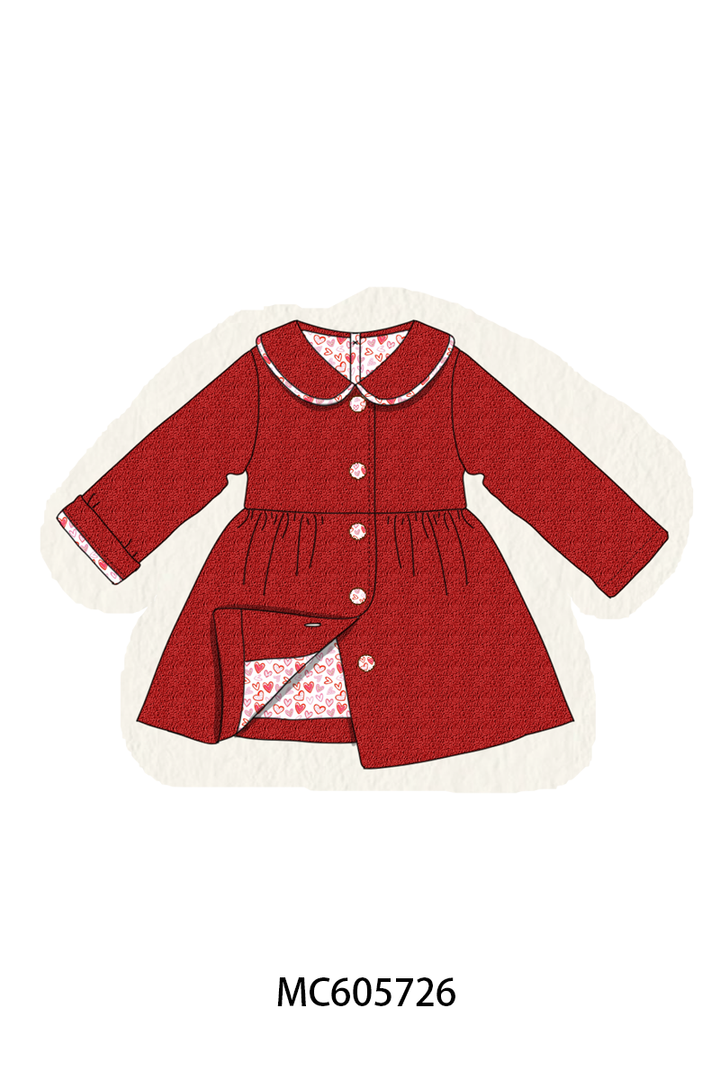 PO93 Multicolored fleece girl coat collection- ETA December
