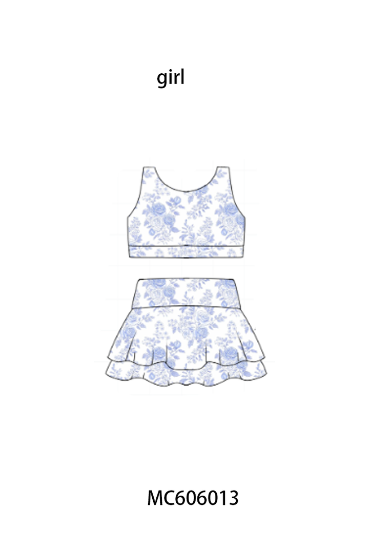 PO95 Blue floral print mom&me active collection 1- ETA December