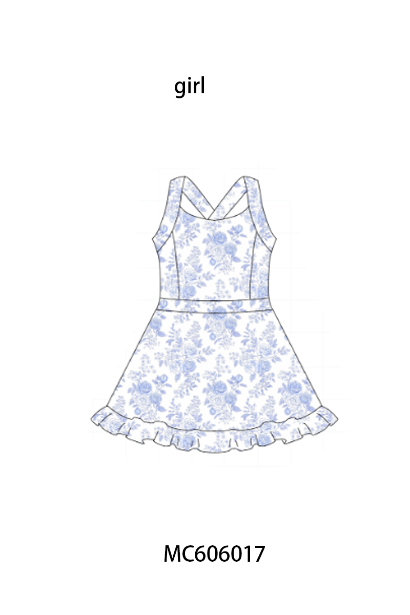 PO95 Blue floral print mom&me active collection 1- ETA December