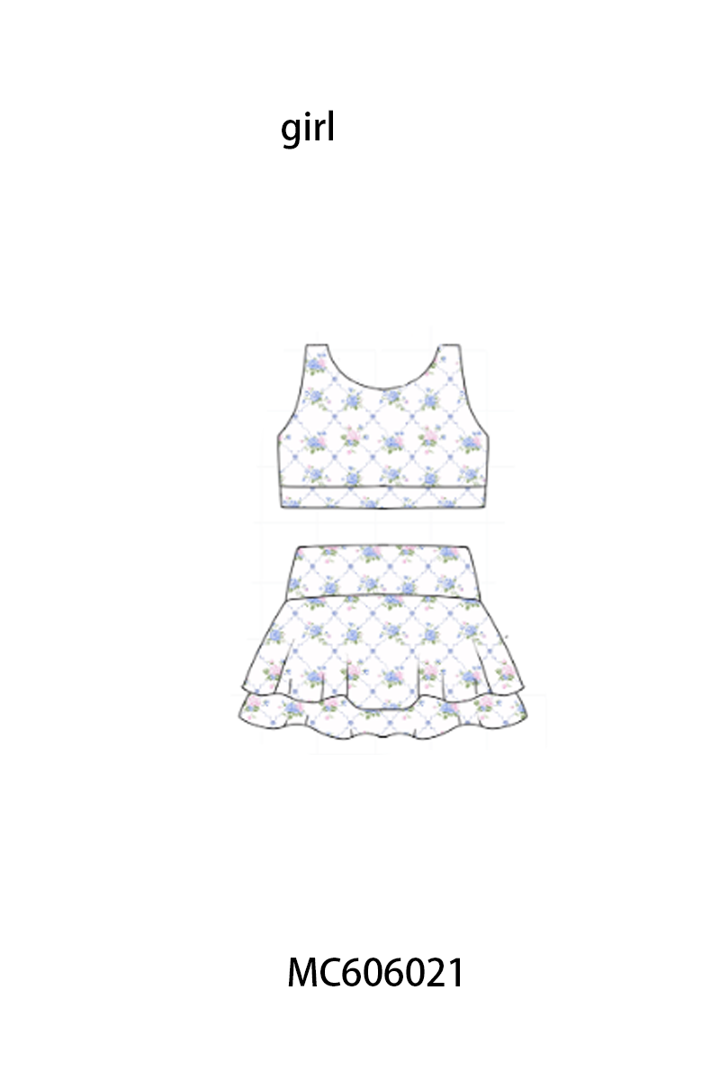 PO95 Blue floral print mom&me active collection 2- ETA December