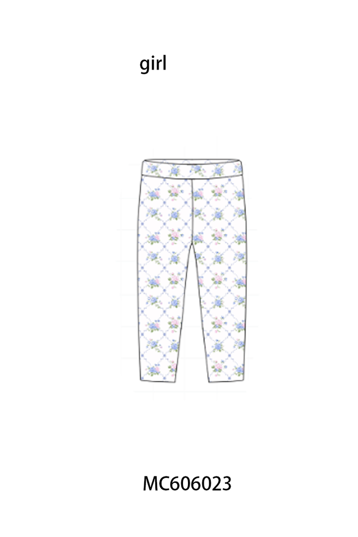 PO95 Blue floral print mom&me active collection 2- ETA December