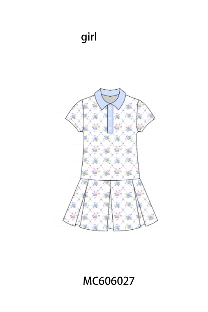 PO95 Blue floral print mom&me active collection 2- ETA December