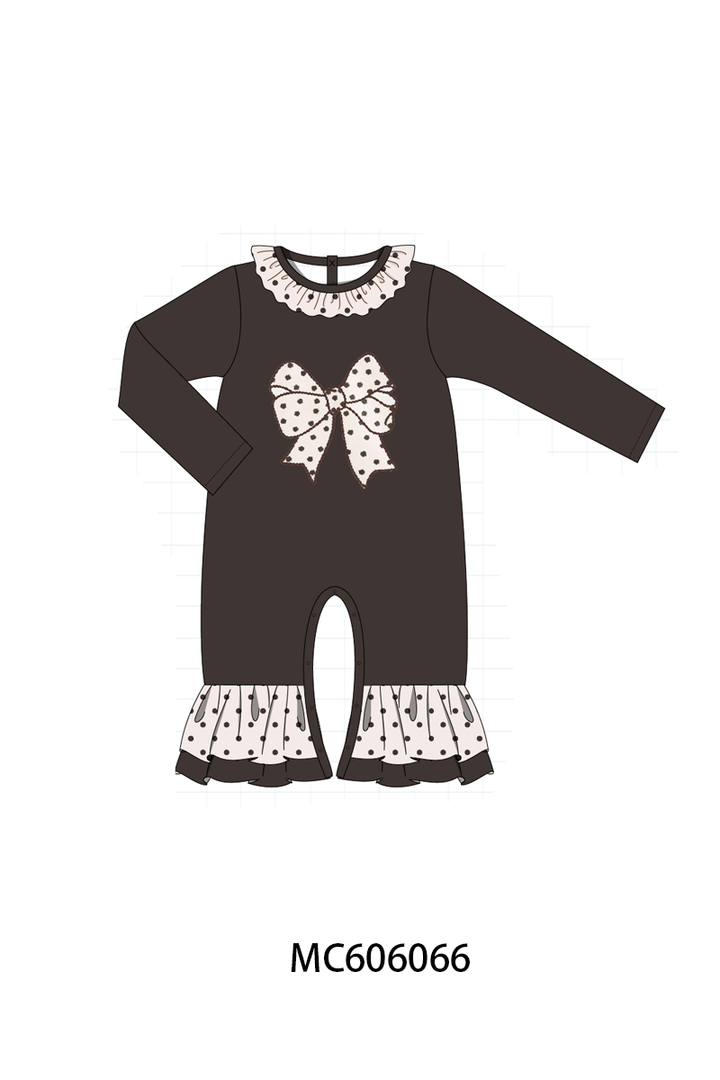 PO95 Brown bow applique collection- ETA December