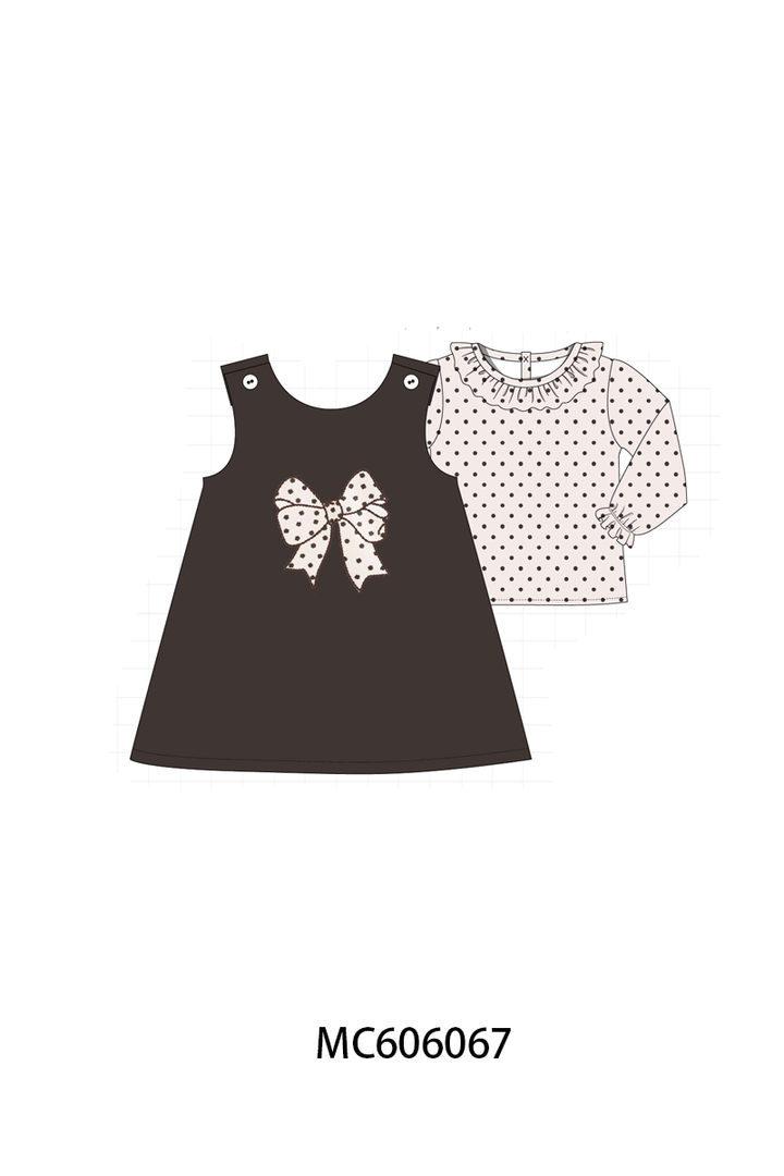 PO95 Brown bow applique collection- ETA December