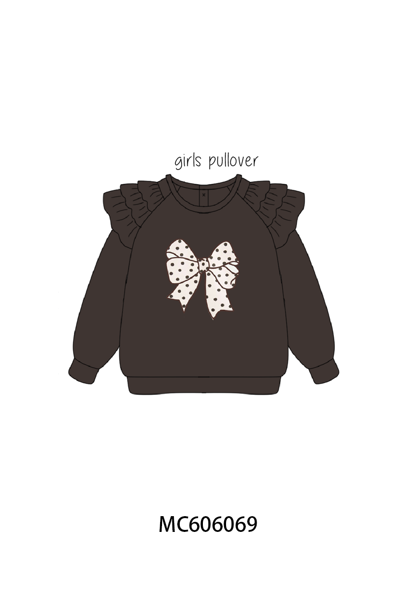 PO95 Brown bow applique collection- ETA December