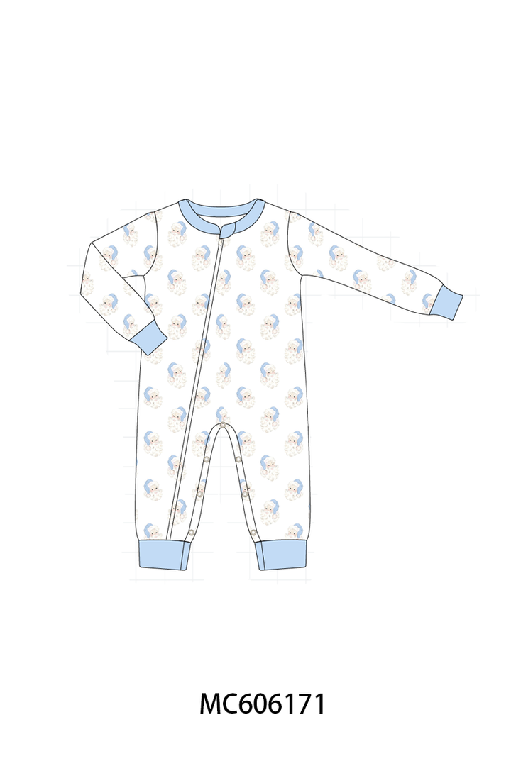 PO95 Blue&pink christmas santa claus pajama collection- ETA December